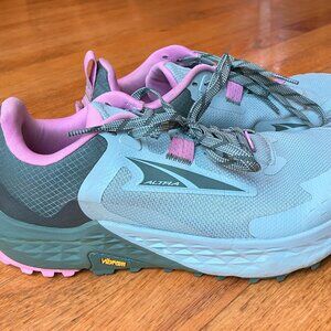 Altra Timp 5 Trail-Running Shoes - Women's 7.5 Green/Forest